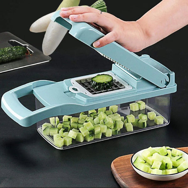 Multi-functional Kitchen Vegetable Chopper, Dicer, Slicer Tool